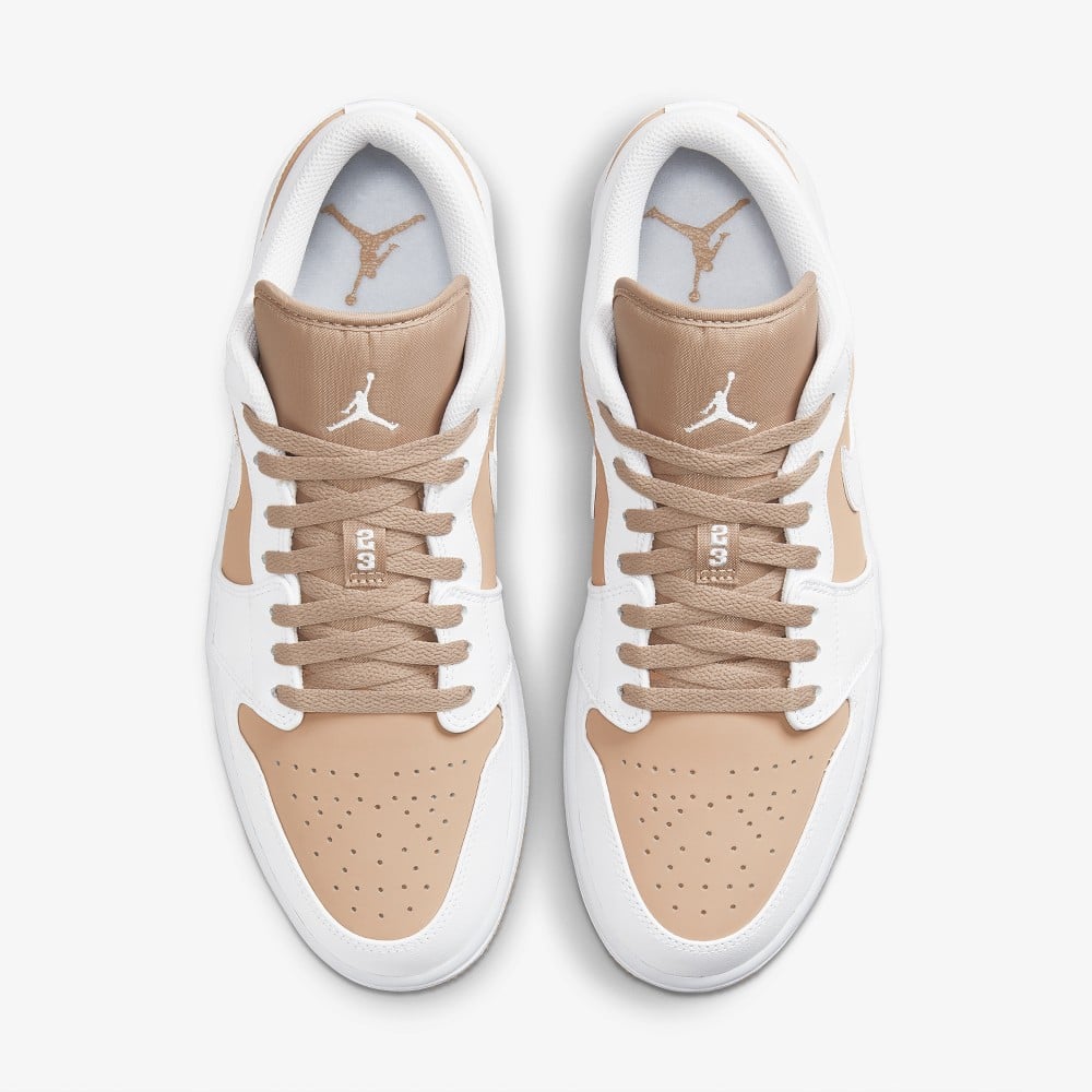 Air Jordan 1 Low White Tan